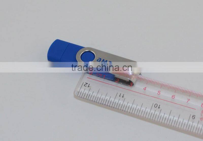 Wholesale Price Factory Supply Rotated USB Flash Drive USB OTG Pen Drive