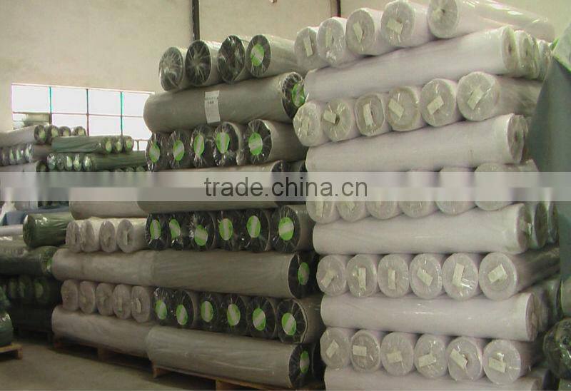 100% polyester EVA resin interlining( for the sports cap, trousers, T-shirt)