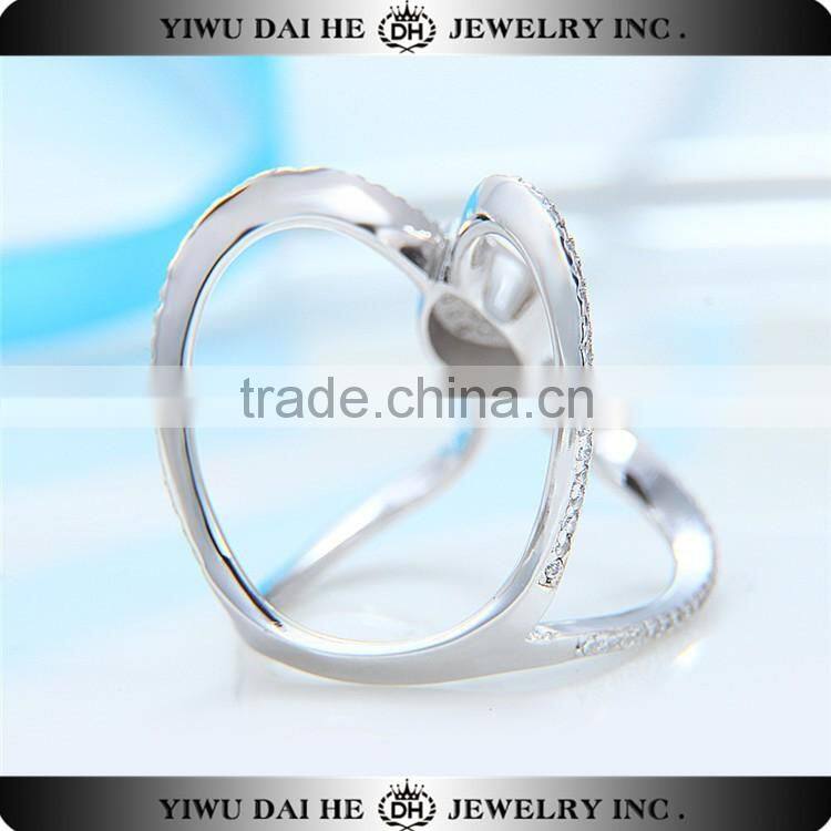 Hot sell knuckle 925 sterling silver ring setting