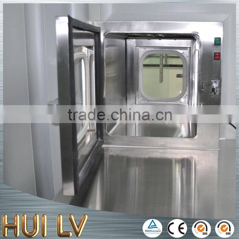 Laboratory 304 stainless steel pass box