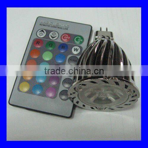 IR Remote control Memmory RGB Spotlights