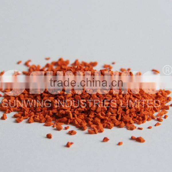 rubber running track surface and field material