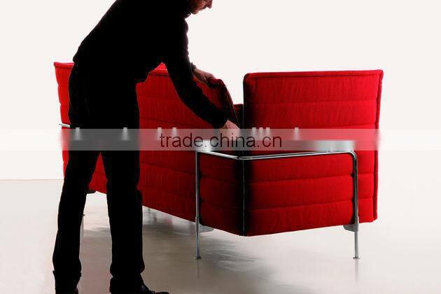 fabric sofa, fabric two seat sofa, fabric high back sofa