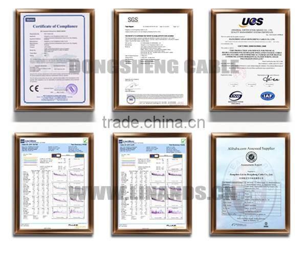 2016 New Style Good Quality (RG6-M) RG6 with Messenger Coaxial Cable