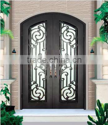 Top-selling handmade forging lobby entrance door