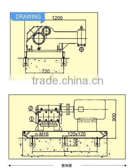 High Pressure Water Injection Pump for pipe cleaning manufacture in china