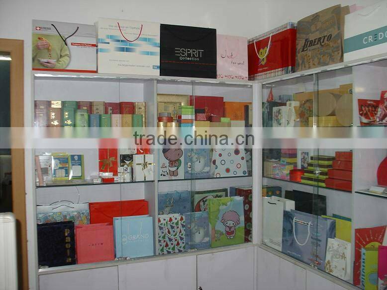 Paper display collapsible box, folding cardboard box F511