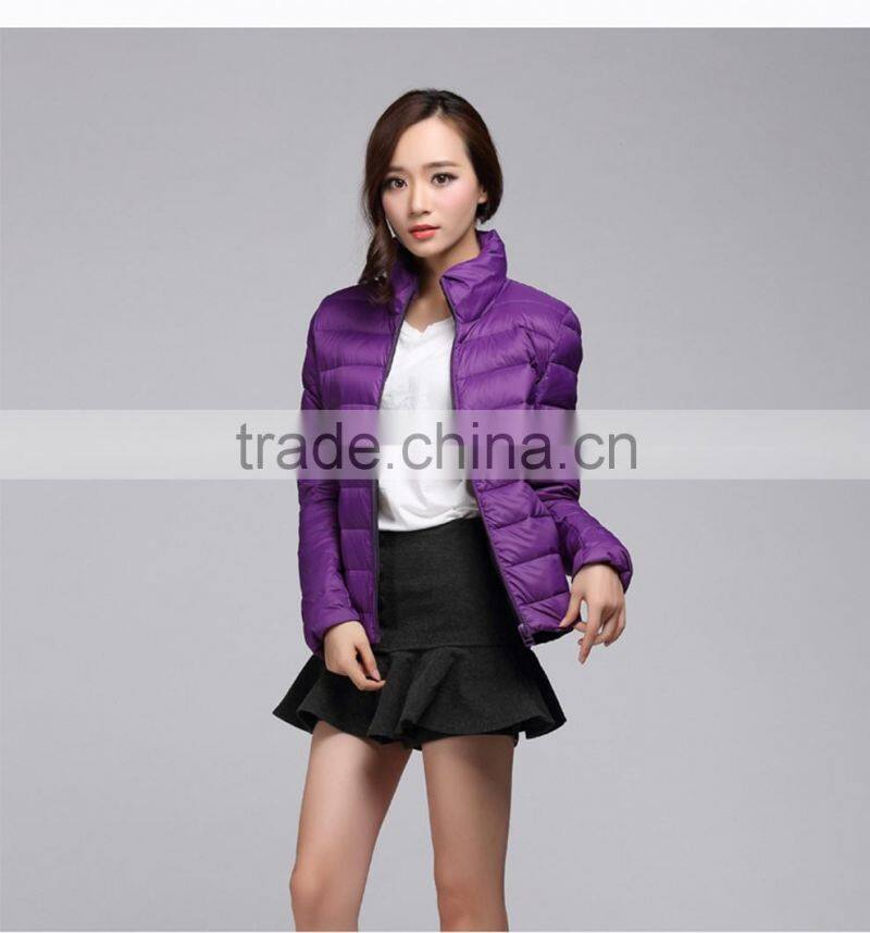 Factory price ultralight softshell winter jackets