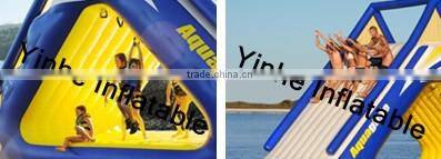 Most exciting inflatable water park games