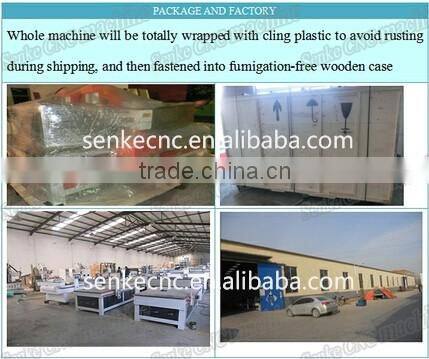 China automatic foam cutting machine for MDF PVC thickness materials mould in jinan machine with SKW-1325F