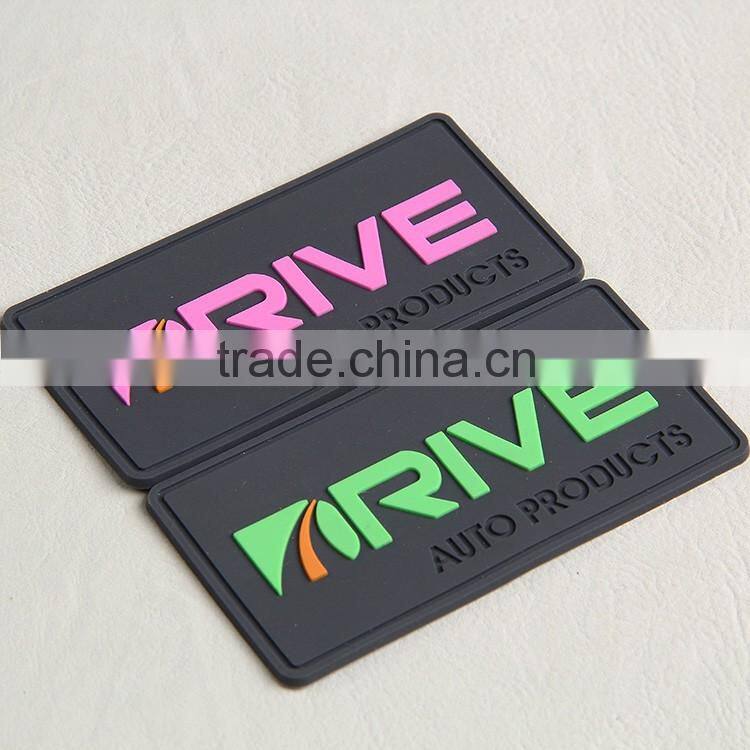 Eco-friendly printing tpu rubber label for fashion hats