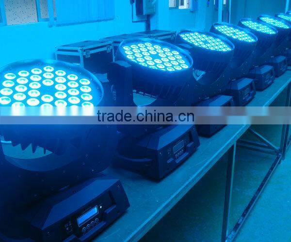 36x10w moving head led 4 in 1