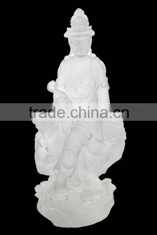 Wholesale Crystal Transparent Buddha Statues