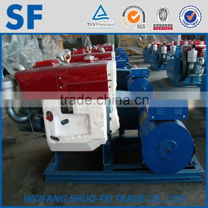 15kw 18.7kva low rpm small diesel generator
