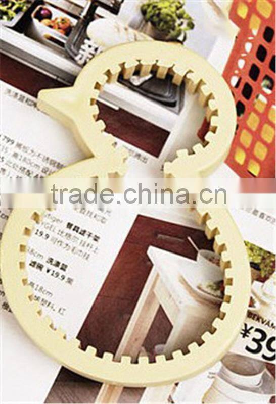 Custom logo cute shape safe silicone can opener for canned food for promotion