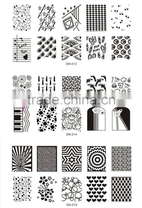big 6*12cm nail art image plate,stamping nail art image plate