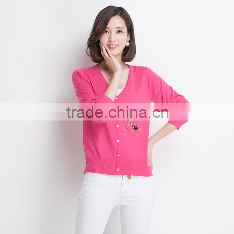 Han edition high-end fashion bat sleeve cloak female coat Spring elegant twist pure color restoring ancient ways is knitted card