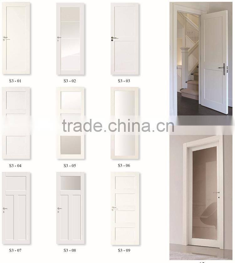 Smooth 1- Panel Solid Core White Primed MDF Interior Door
