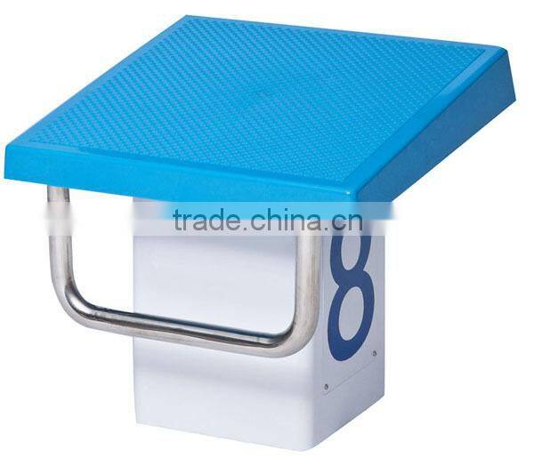 Swimming pool olympic starting blocks stainless steel and aluminium starting block