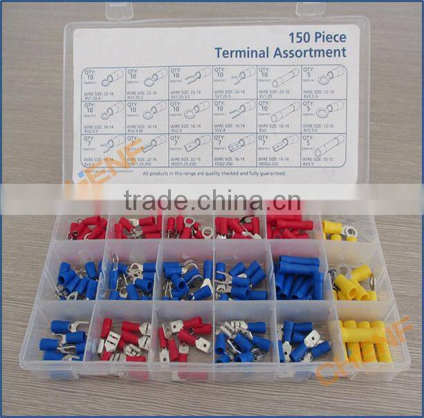 China Manufacture Crimping Male Female Assorted Insulated Ring Terminal