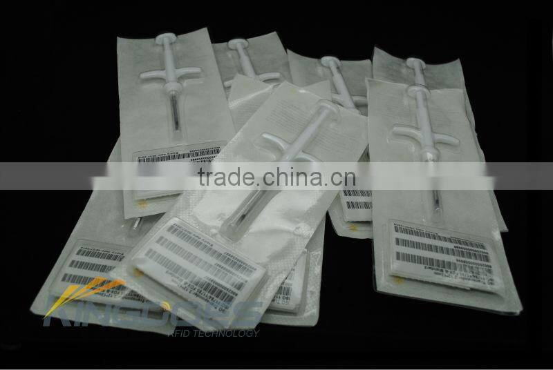 Implantable RFID Glass Tag for Animal Identification