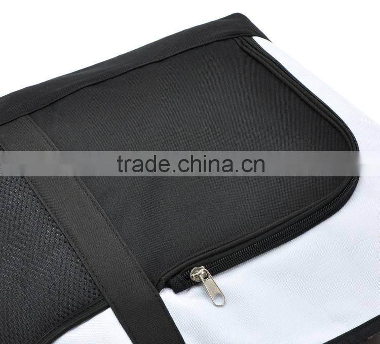 High quality 2016 fashion polyester waterproof promotional cheap logo shopping bag