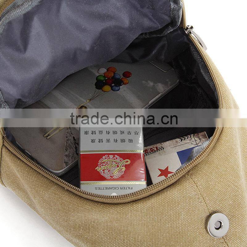 Fashionable vintage style travel backpacks sport bag