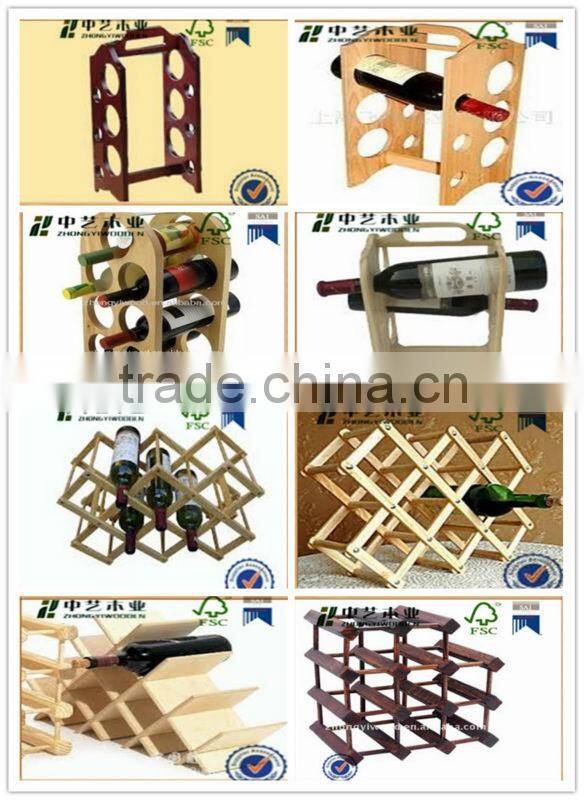 Trade assurance FSC&SA8000 customized wooden cup holder