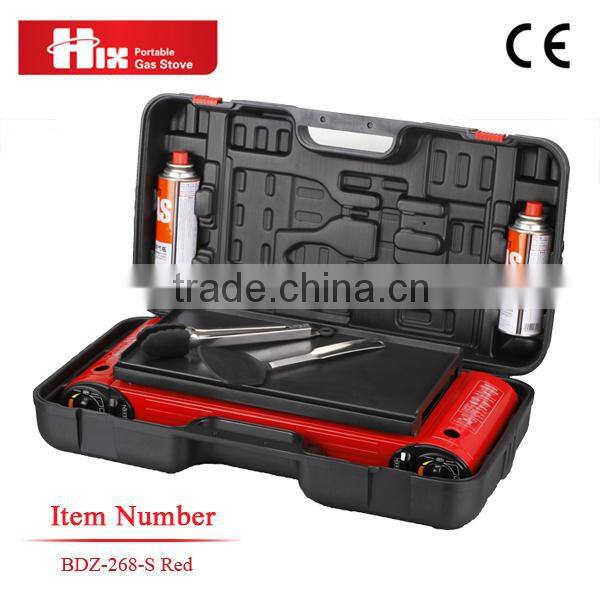 convenient aluminium burner portable butane bbq grill