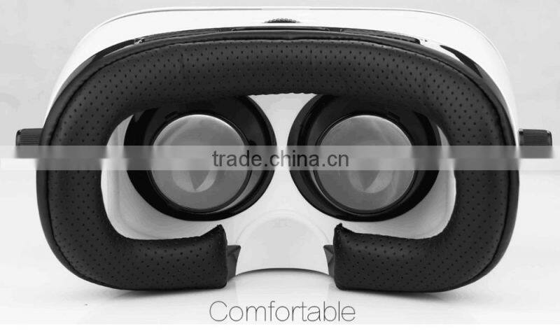 cheap VR box 3D glasses for 3.5 inch - 6.0 inch cell phone ABS materials