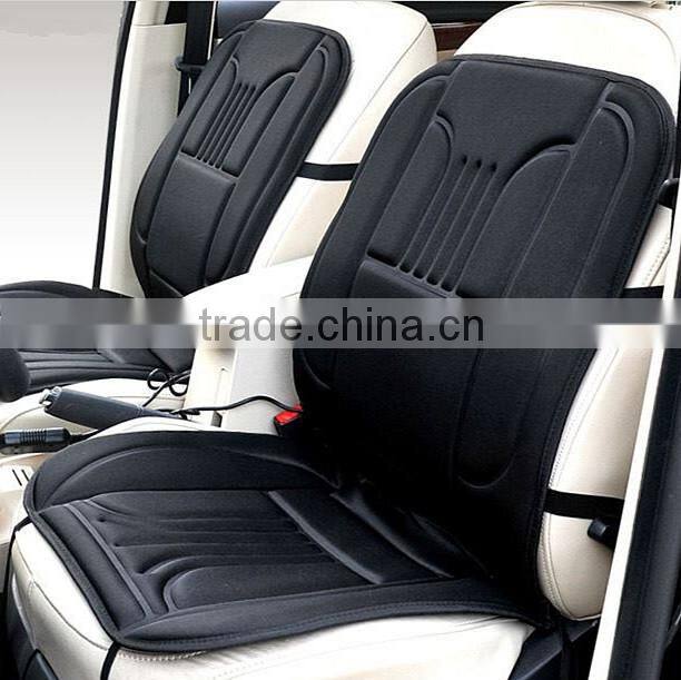 Hot sale electric DC 12V car heated seat cushion,auto adult seat cover