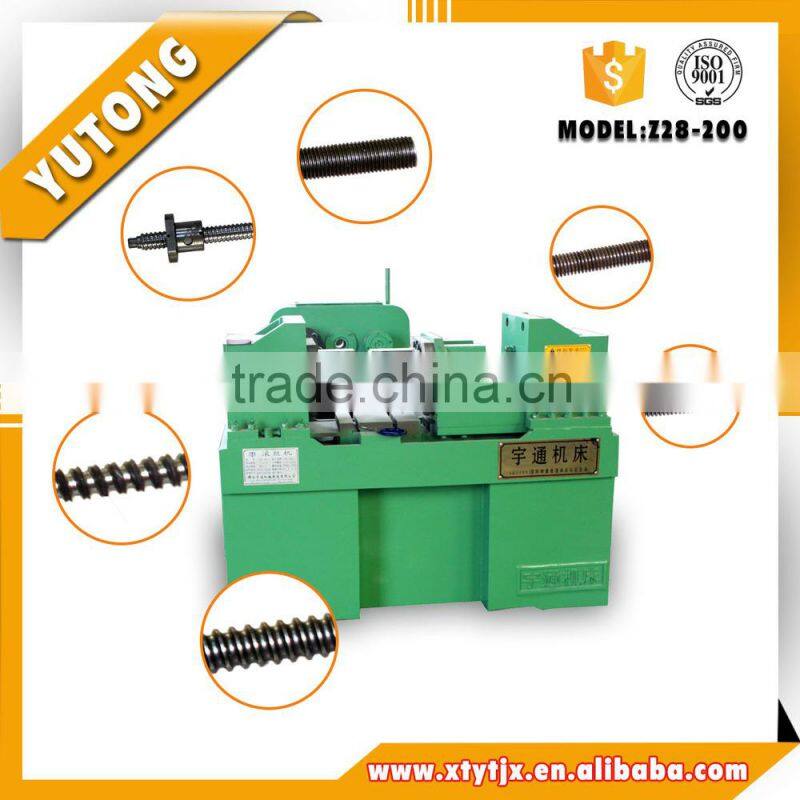 Thread Making Machines steel bar threading machine nuts and bolts making machine price