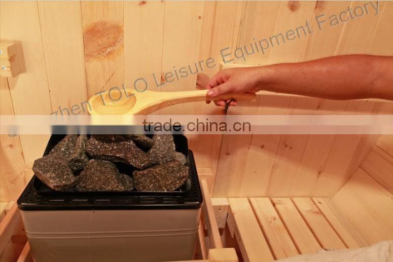 Hemlock outdoor barrel sauna for sale