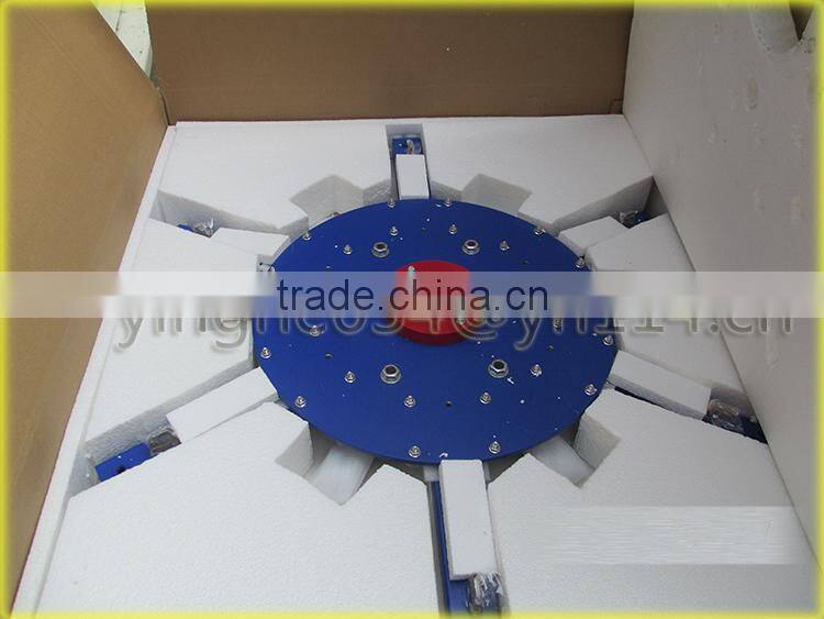 2015 new Manual 6 color 6 sation t-shirts screen printing machine/t shirt silk screen printing machine manual&textile printing m