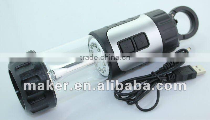 Dynamo Multi function flashlight camp lamp