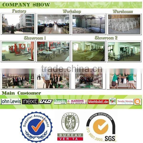 2016 New Design Iron Antique White Square Umbrella Bucket Holder