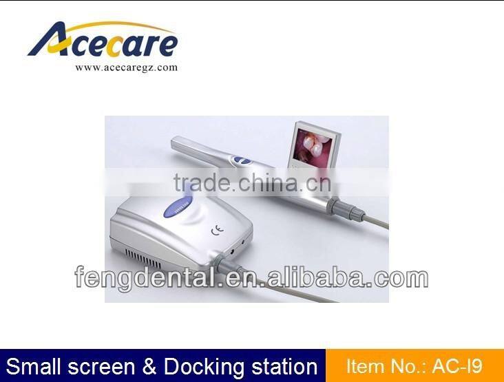 High quality small screen & docking station oral camera AC-I9