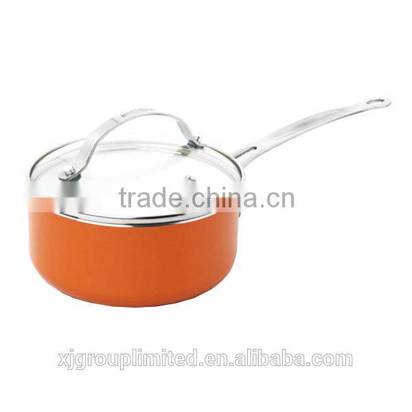 kitchen cooking pot with glass lid XJ-12604
