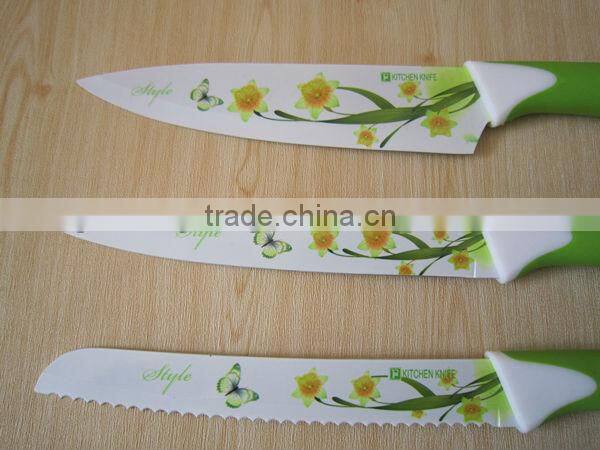 2014 top quality coated knife set MS039