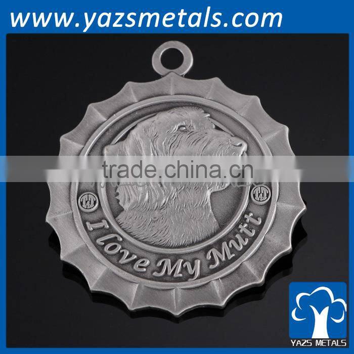 manufacturer custom metal engrave pet dog tag pendant craft