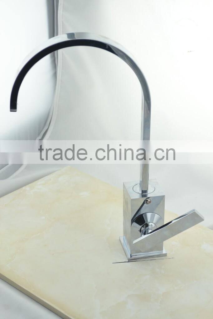 Antique kitchen faucets lead free brass material ridge cold and hot water