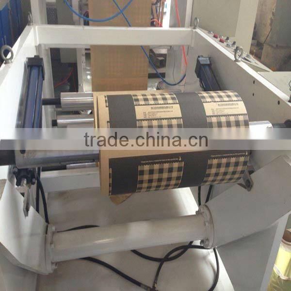 paper bag making machine with cellophane windows