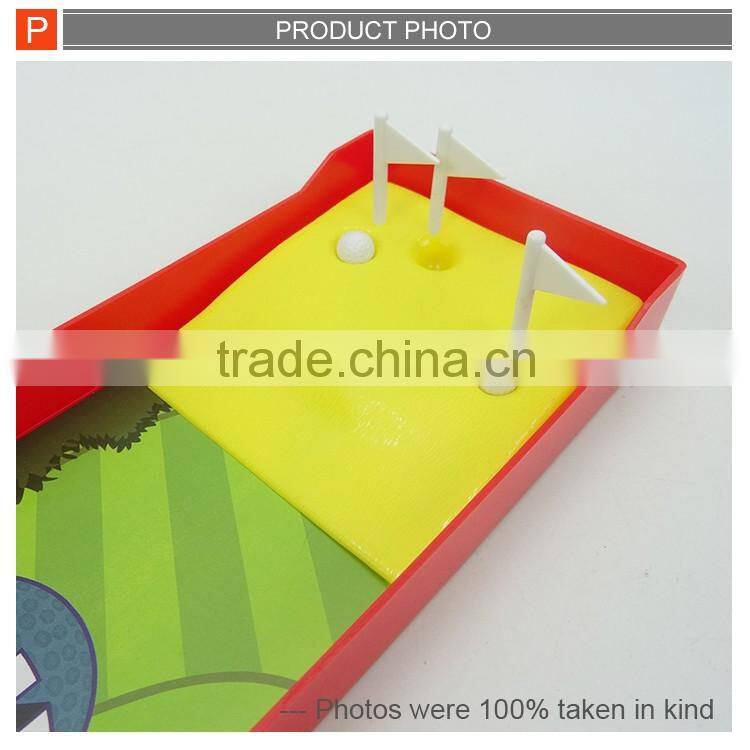 Intelligent mini board game indoor finger golf game toys for kids