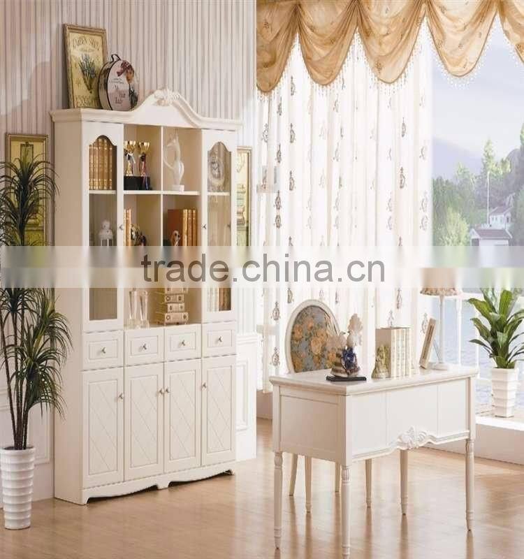 Latest Style Customizable Bookcases With Glass Door