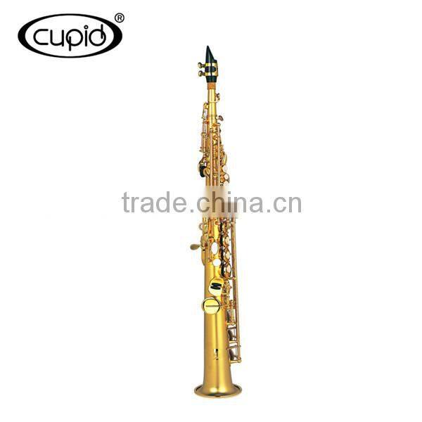 YSS-301101 Cupid Deluxe Professional Sax sand gold plated Soprano Saxophone