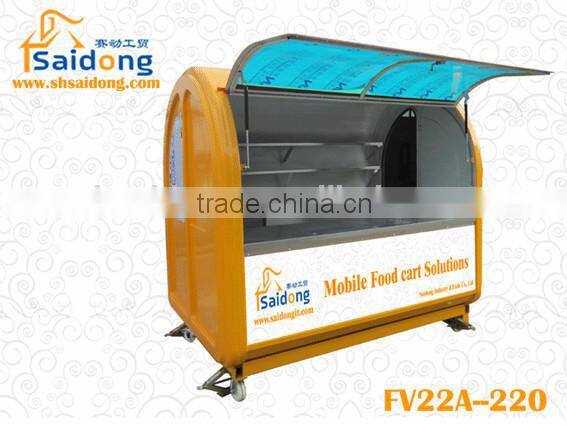 Food vending cart cars for sale mobile restaurant trailer