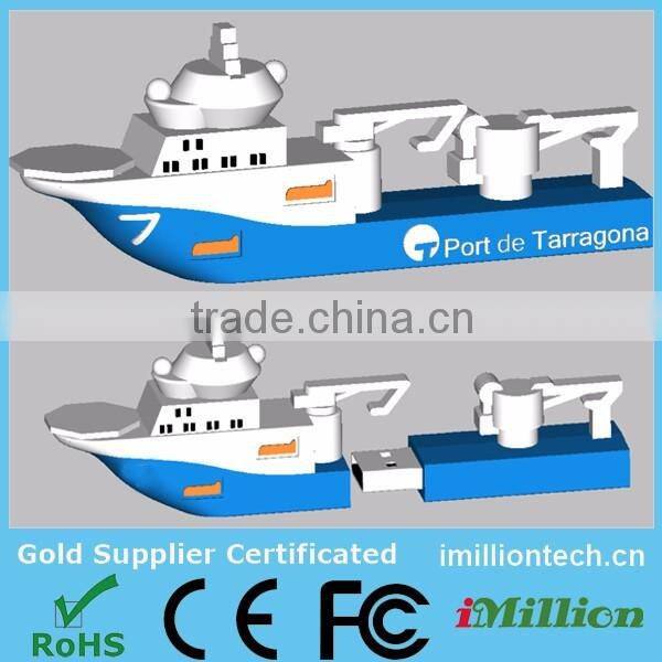 Ship USB with our client Logo printed on it