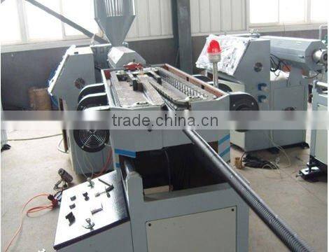 PE PA PP PVC cable wire corrugated pipe machine