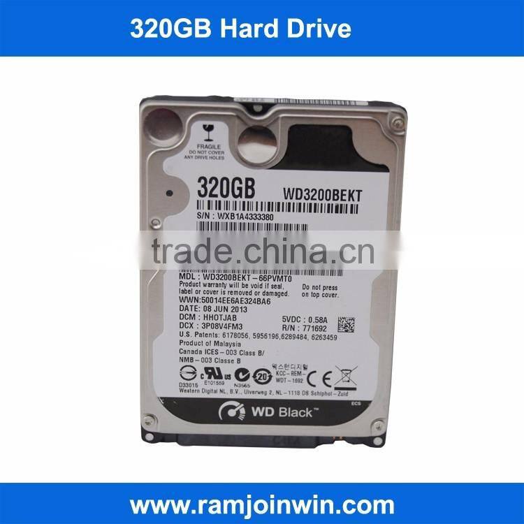Cheap affordable 7200rpm 2.5inch 320gb internal hdd