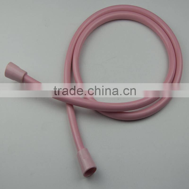 High quality PVC pink shower hose flexible hose